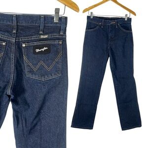 Vintage Wrangler Silver Edition Dark Wash Jeans 29x30